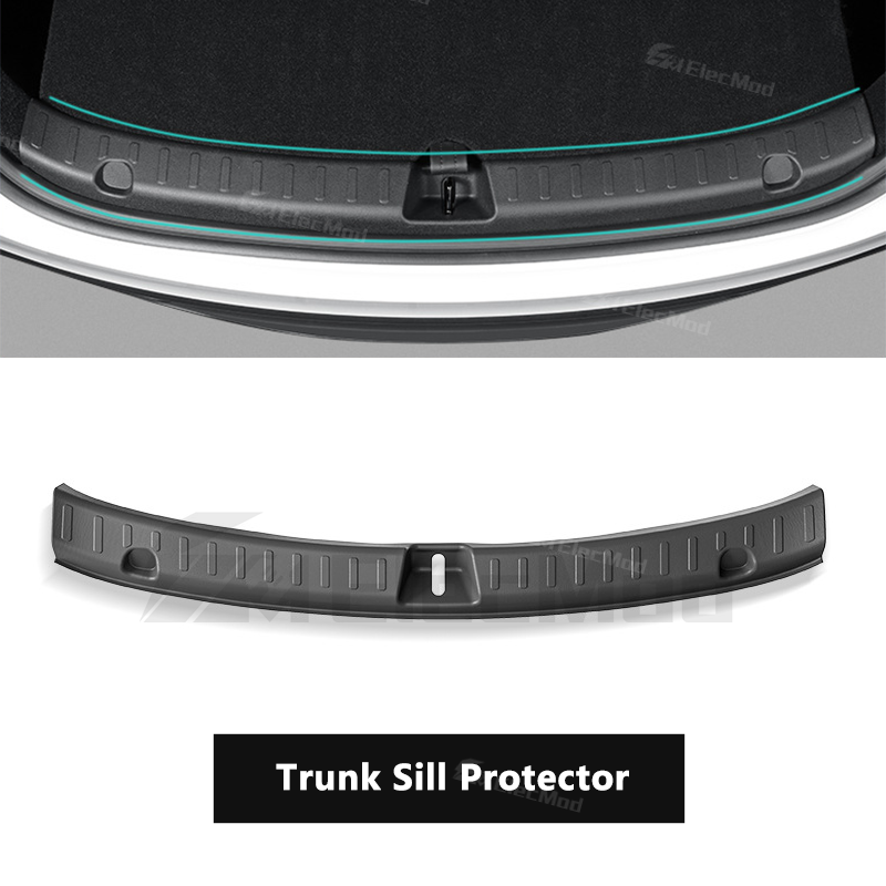 ElecMod Tesla TEP Floor Mats Non-slip Waterproof Durable Car Mats For 2025+ Model Y Juniper