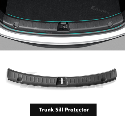 ElecMod Tesla TEP Floor Mats Non-slip Waterproof Durable Car Mats For 2025+ Model Y Juniper