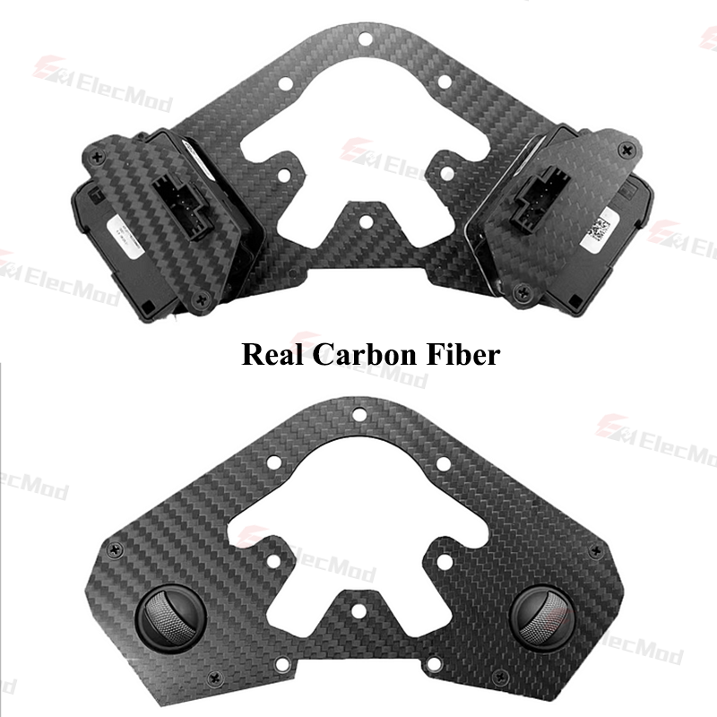 ElecMod Quick Release Track Racing Steering Wheel Bracket for Tesla Model 3/Y 