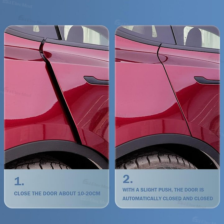 ElecMod V6 Intelligent Soft-close door for Tesla Model 3Y/Model 3 Highland/ Model Y Juniper