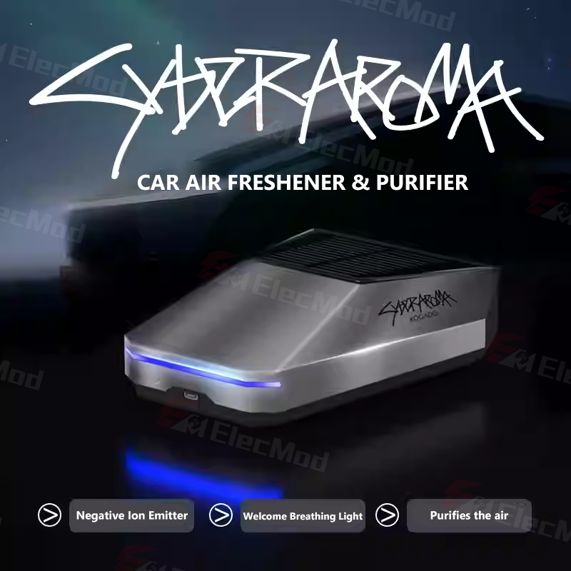 ElecMod Cybertruck Model Car Air Freshener & Smart Purifier