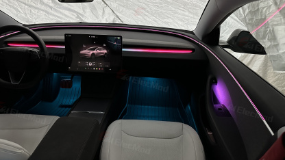 Dynamic Active RGB Ambient Lighting Upgrade Kit For Model 3 Highland