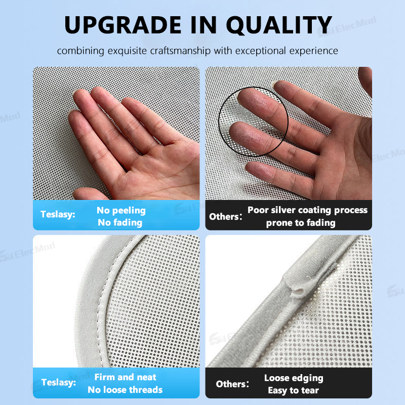 ElecMod Lightweight Simple Installation Roof Sunshade For Model 3/Y/Model 3 Highland/Model Y Juniper