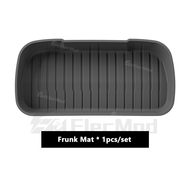 ElecMod Tesla TEP Floor Mats Non-slip Waterproof Durable Car Mats For 2025+ Model Y Juniper