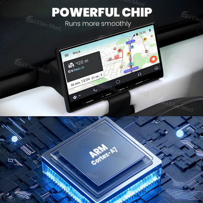 ElecMod Tesla Dashboard Screen FC9 8.9-inch Instrument Cluster Display For Tesla Cybertruck