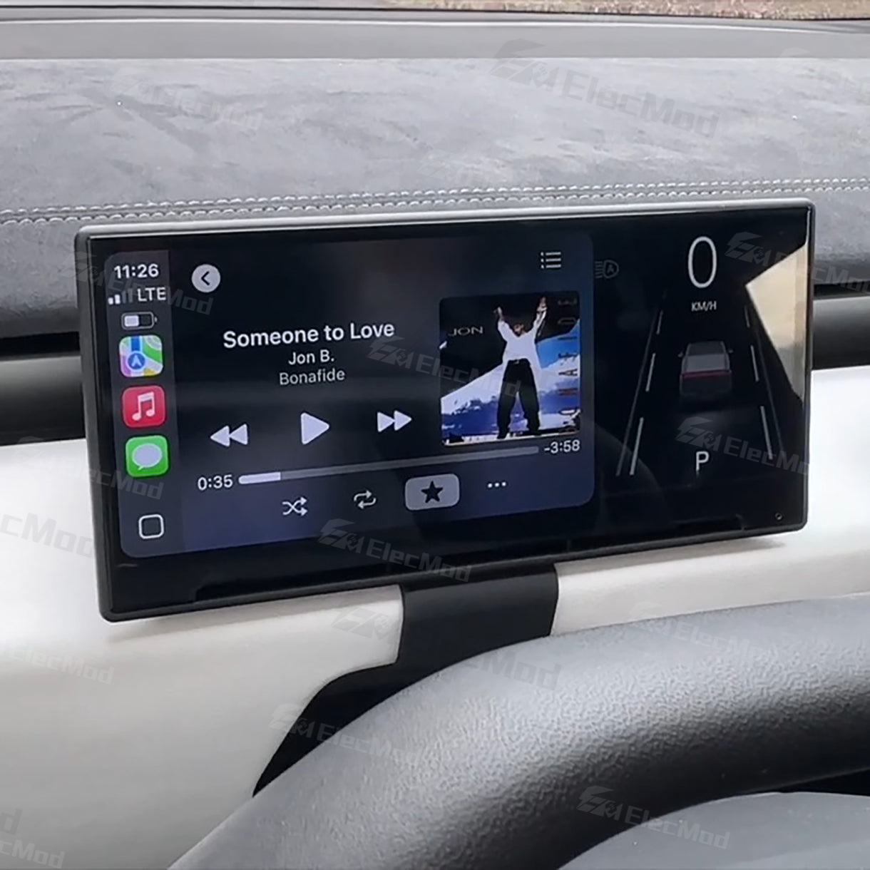 ElecMod Tesla Dashboard Screen FC9 8.9-inch Instrument Cluster Display For Tesla Cybertruck