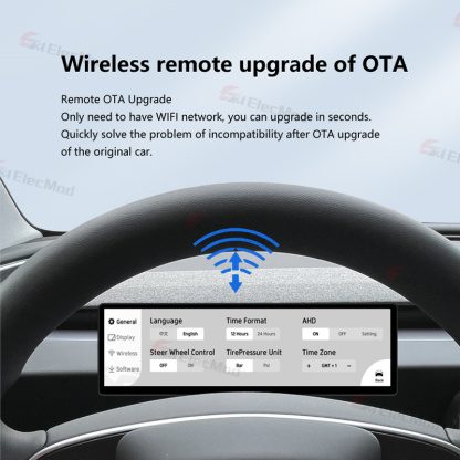 ElecMod 8.8-Inch Touch Screen Instrument Cluster for Tesla Model 3/Y