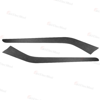 ElecMod Alcantara Center Console Side Trim Cover For Tesla Model Y