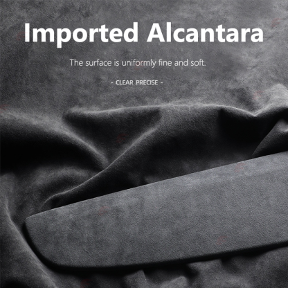 ElecMod Alcantara Dash Cap Trim Cover For Tesla Model 3 Highland