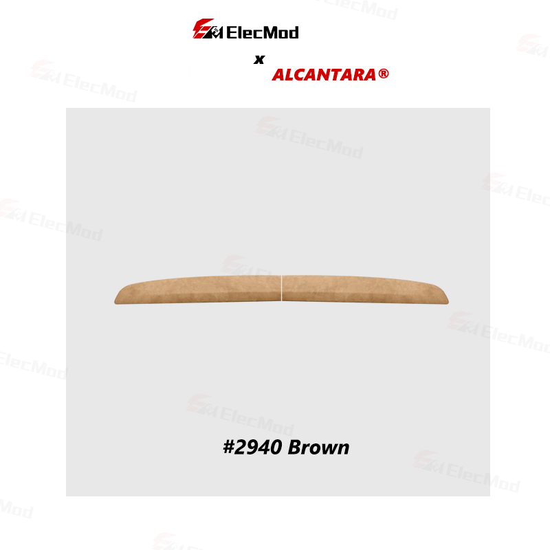 ElecMod Alcantara Dash Cap Trim Cover For Tesla Model 3 Highland