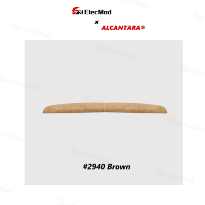 ElecMod Alcantara Dash Cap Trim Cover For Tesla Model 3 Highland