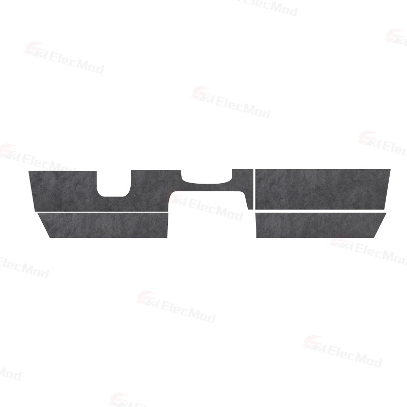 ElecMod Alcantara Dashboard Under-Panel Trim for Tesla Model 3 Highland