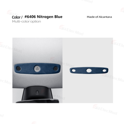 ElecMod Alcantara Reading Light Trim Cover For Tesla Model 3 Highland