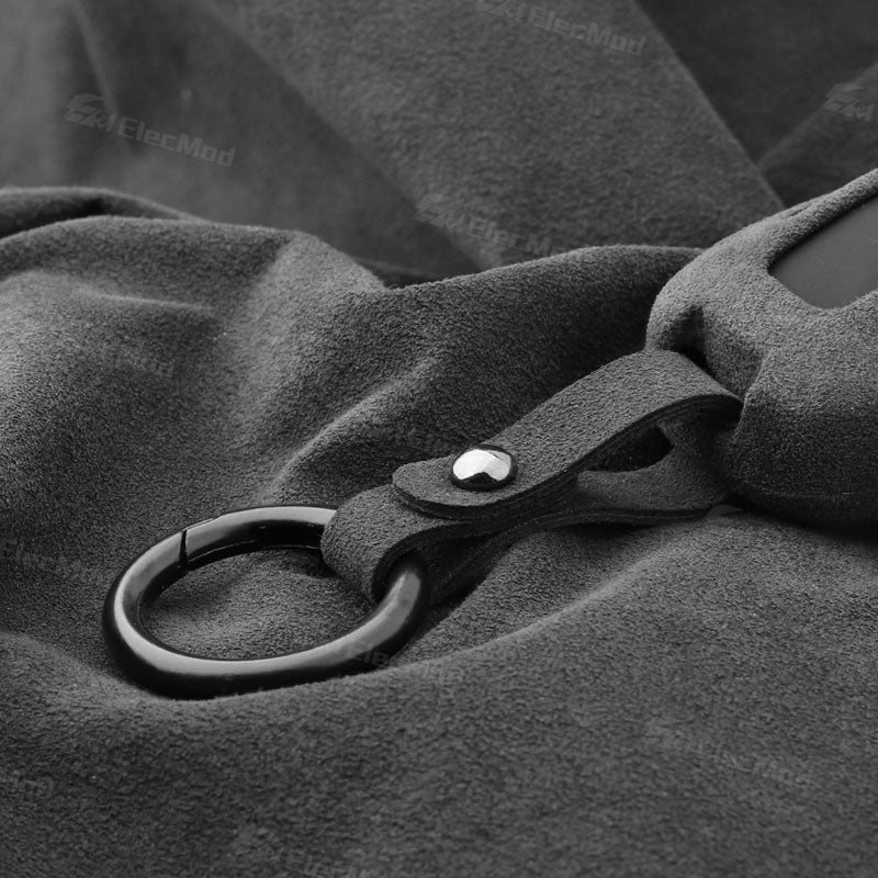 ElecMod Alcantara Tesla Key Fob Cover for Model 3/Y/S/X