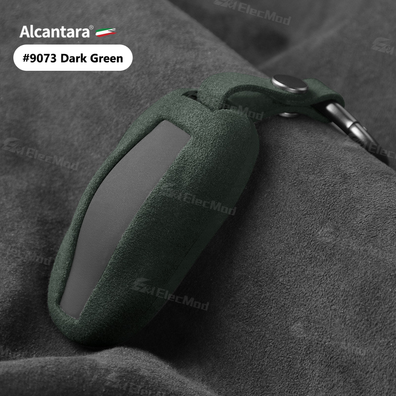 ElecMod Alcantara Tesla Key Fob Cover for Model 3/Y/S/X