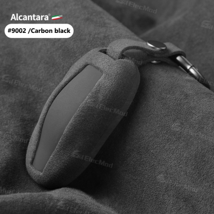 ElecMod Alcantara Tesla Key Fob Cover for Model 3/Y/S/X