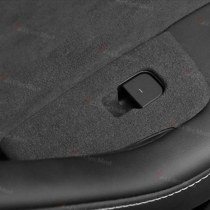 ElecMod Alcantara Window Switch Button Trim Cover For Tesla Model 3/Y