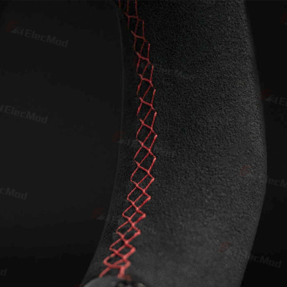 ElecMod Custom Sport Carbon Fiber Steering Wheel for Model 3 Highland