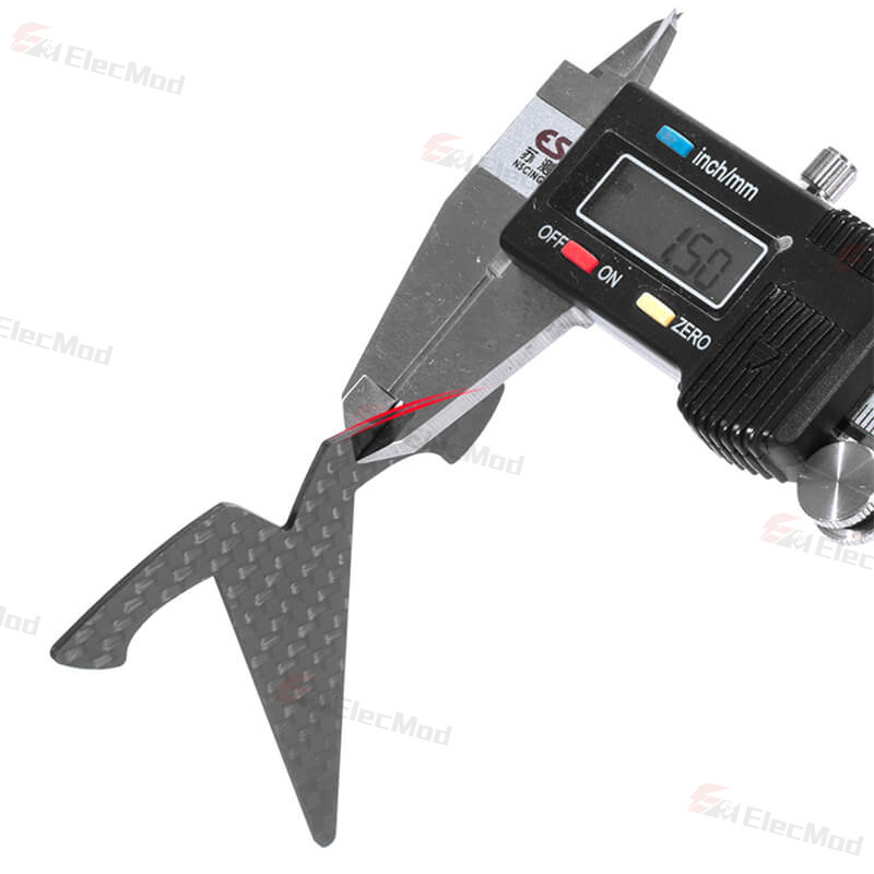 ElecMod Real Carbon Fiber Logo Covers For Model 3/Y Accessories