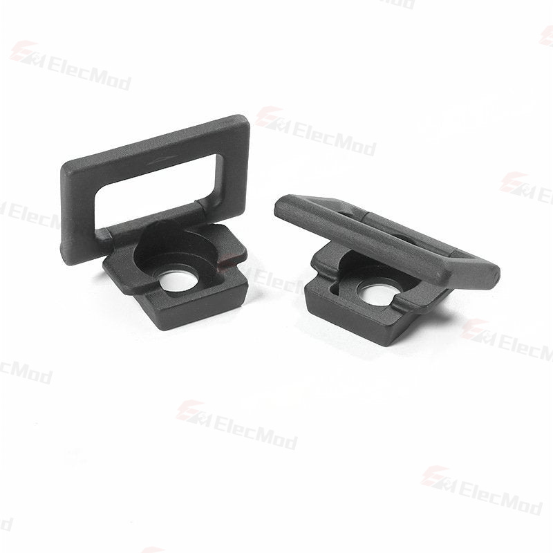 ElecMod Rear Bucket L-Shape Multi-Functional Rail Hooks for Tesla Cybe