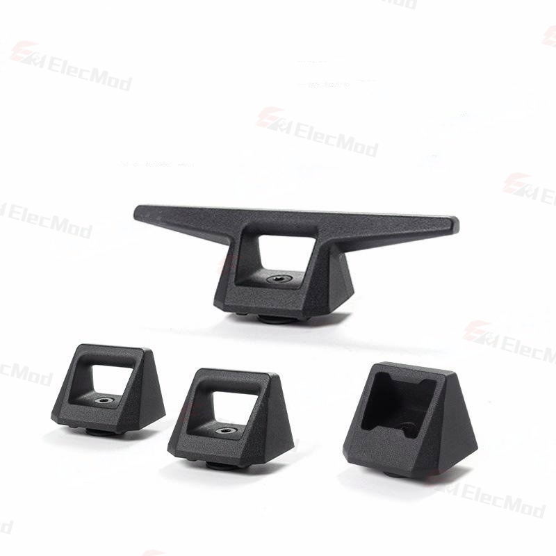 ElecMod Rear Bucket L-Shape Multi-Functional Rail Hooks for Tesla Cybertruck