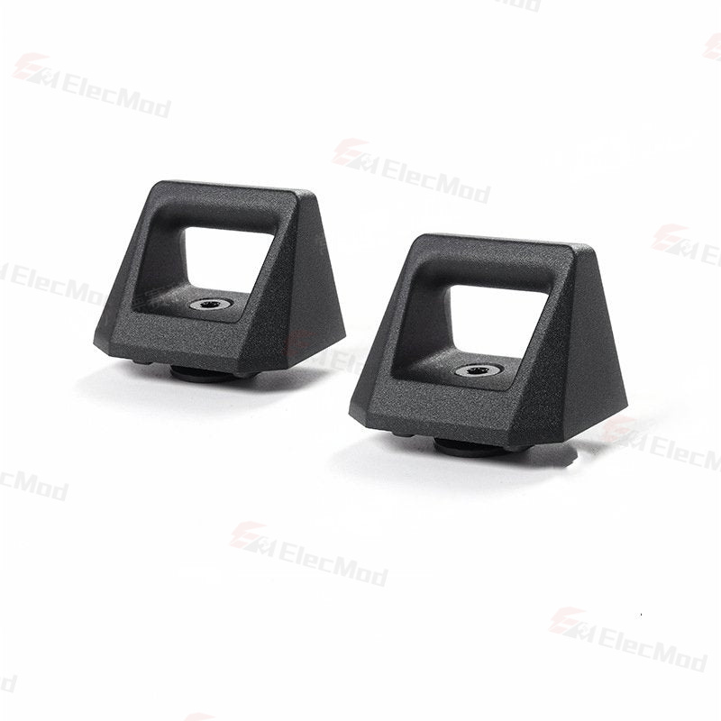 ElecMod Rear Bucket L-Shape Multi-Functional Rail Hooks for Tesla Cybertruck