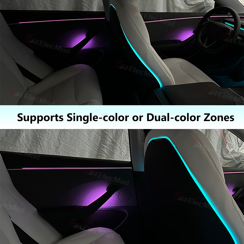 Dynamic Active RGB Ambient Lighting Upgrade Kit For Model 3 Highland