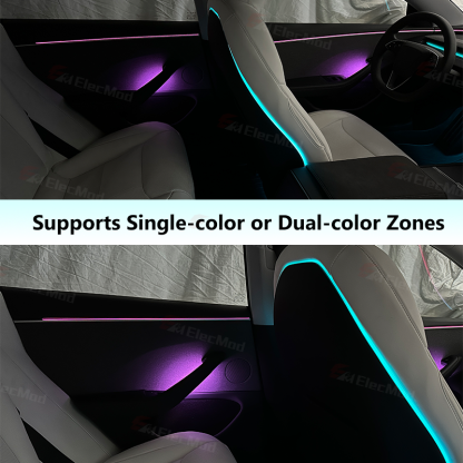 Dynamic Active RGB Ambient Lighting Upgrade Kit For Model 3 Highland