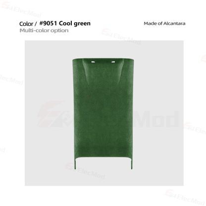 ElecMod Alcantara Rear Anti-kick Trim Cover For Tesla Model 3 Highland