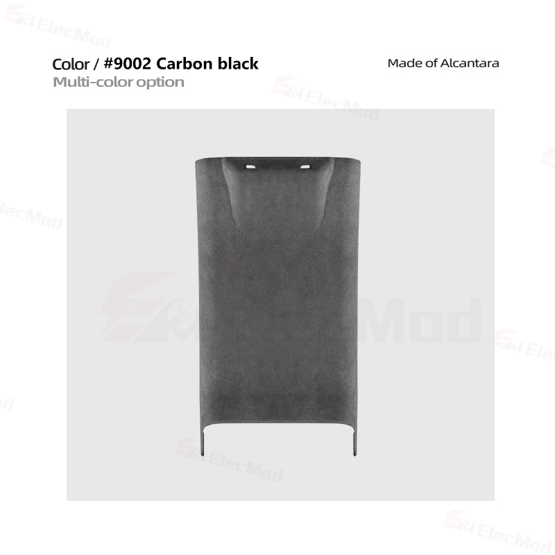 ElecMod Alcantara Rear Anti-kick Trim Cover For Tesla Model 3 Highland