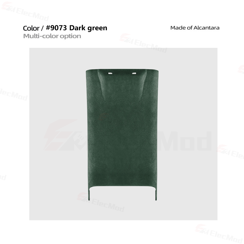 ElecMod Alcantara Rear Anti-kick Trim Cover For Tesla Model 3 Highland