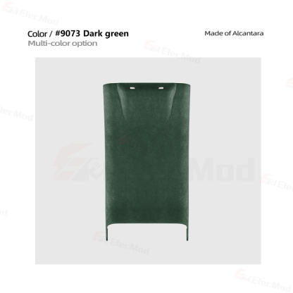 ElecMod Alcantara Rear Anti-kick Trim Cover For Tesla Model 3 Highland