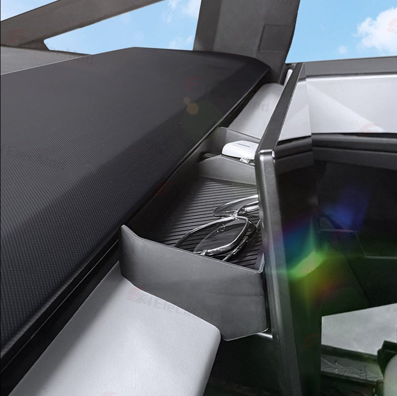  ElecMod Storage Box Behind Navigation Screen For Tesla Cybertruck