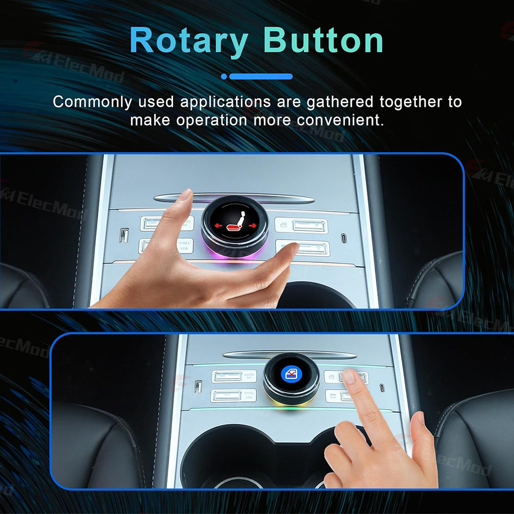 ElecMod Intelligent  Button & Knob Control Docking Station For Model 3/Y 2021+