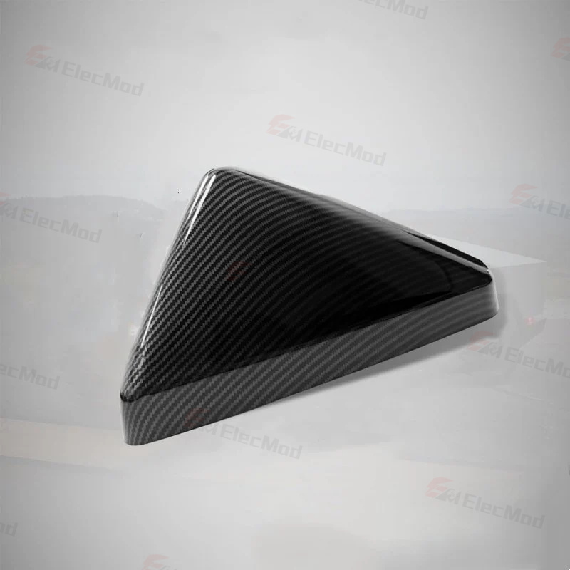 ElecMod Real Carbon Fiber Rearview Mirror Cover for Tesla Cybertruck 