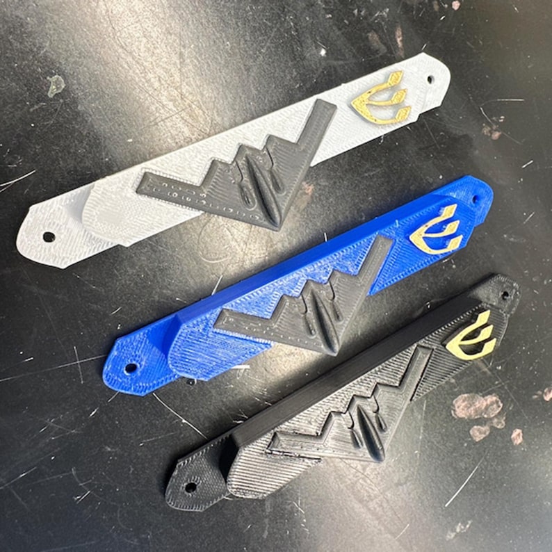 B2 Bomber Jewish Door Mezuzah with Carbon Fiber Bomber