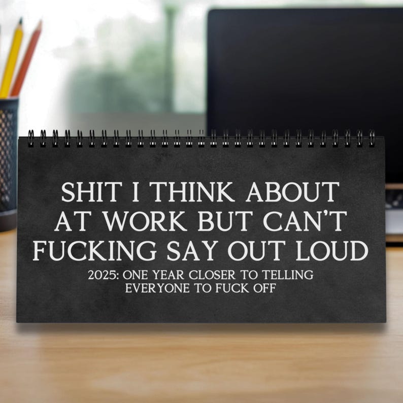 2025 Funny Desk Calendar