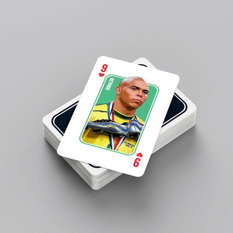 Football Legends Players Poker Playing Cards
