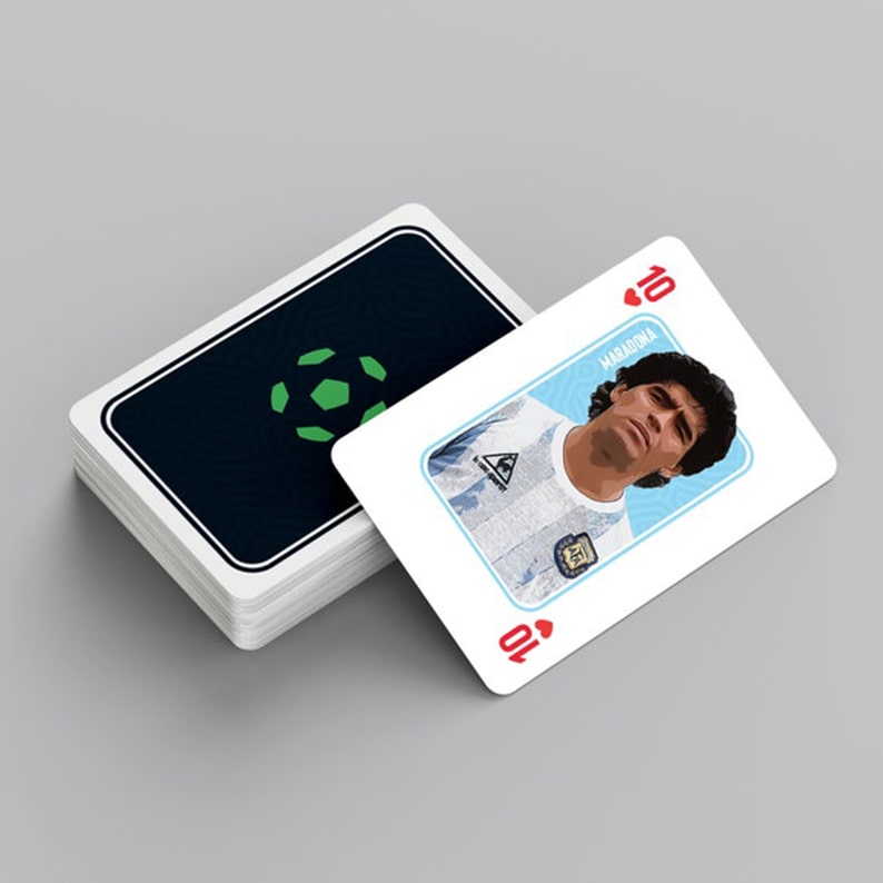 Football Legends Players Poker Playing Cards