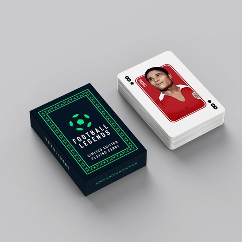 Football Legends Players Poker Playing Cards