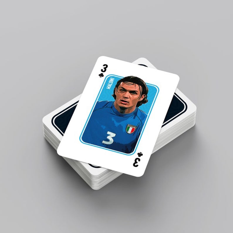 Football Legends Players Poker Playing Cards
