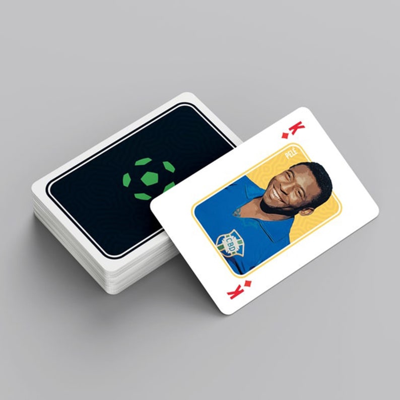Football Legends Players Poker Playing Cards