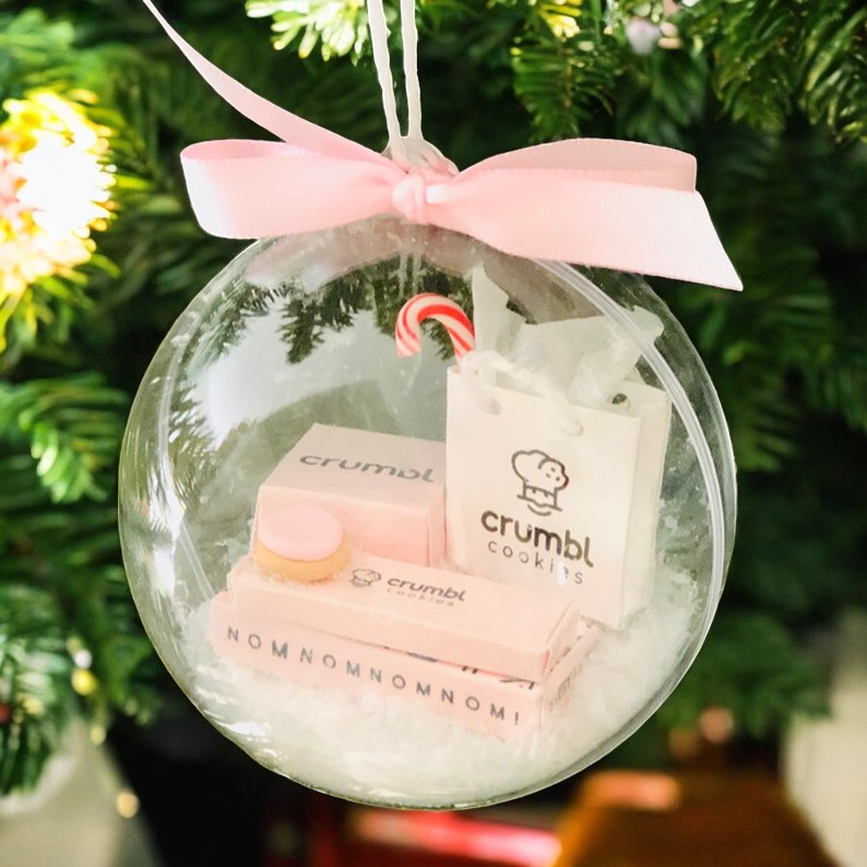Multi Store Shopping Package Christmas Ornament