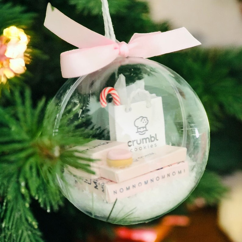 Multi Store Shopping Package Christmas Ornament