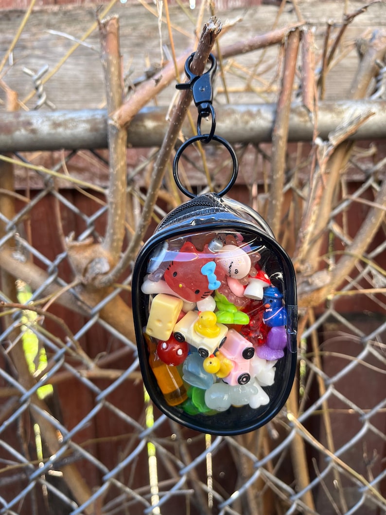Mini Kawaii Trinkets in a Cute Carry Pouch