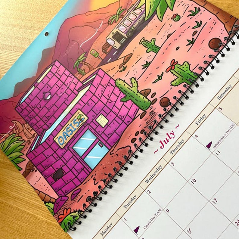 2025 Stardew Valley Wall Calendar | 13 Original Artworks
