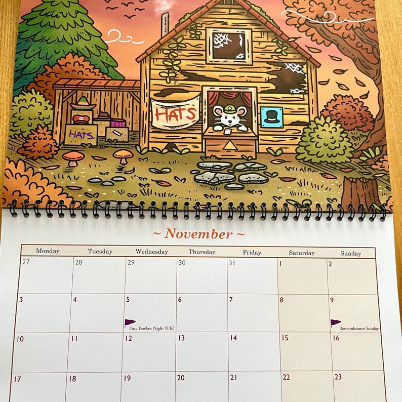 2025 Stardew Valley Wall Calendar | 13 Original Artworks