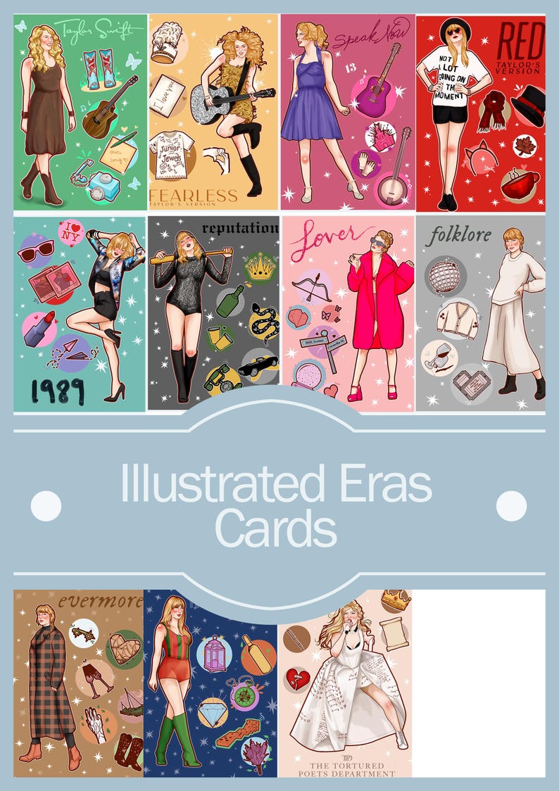 The Ultimate Swiftie Scrapbook Bundle | Cards, Calendars and More
