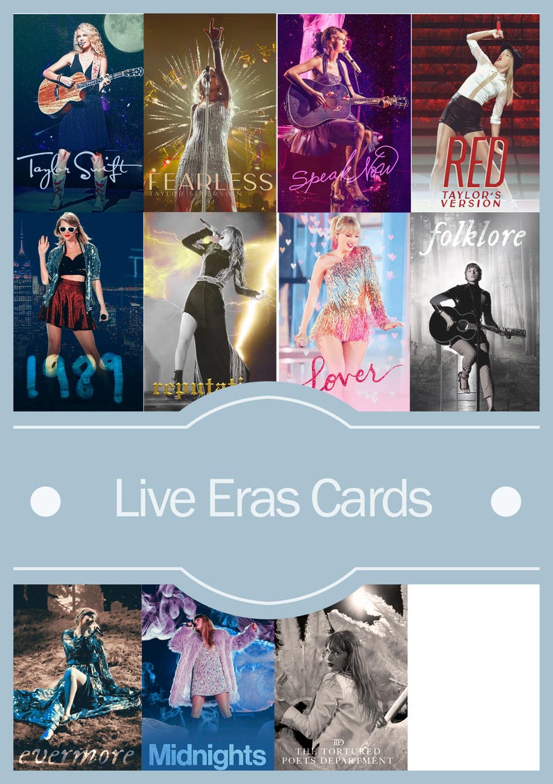 The Ultimate Swiftie Scrapbook Bundle | Cards, Calendars and More