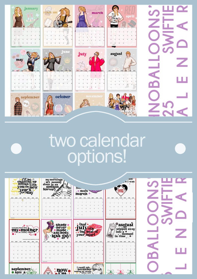 The Ultimate Swiftie Scrapbook Bundle | Cards, Calendars and More